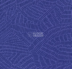 Линолеум Forbo Sarlon Graphic 19dB 407T4319 blue doodle фото 1 | FLOORDEALER